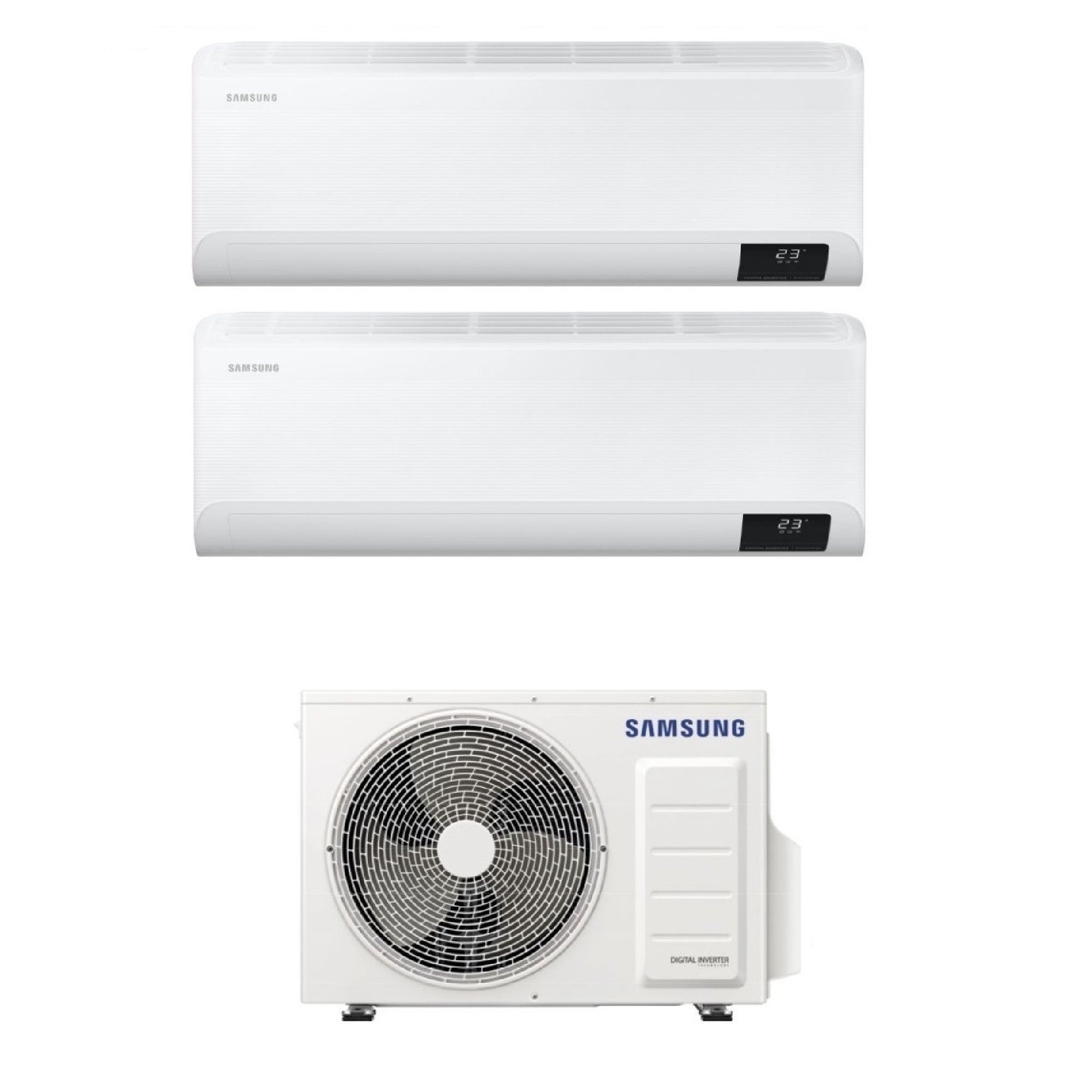 Climatizzatore Samsung Cebu Dual Split 12000+18000 btu Wi-Fi AJ080TXJ4KG/EU