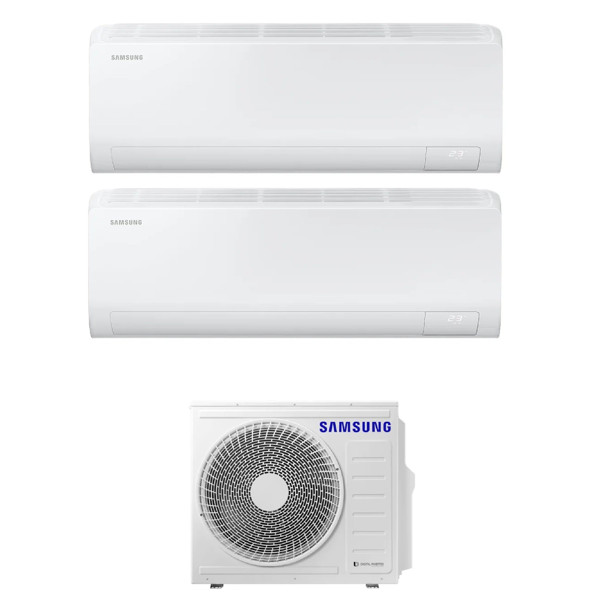 Climatizzatore Samsung Cebu S2 Dual Split 12000+18000 btu Wi-Fi AJ080TXJ4KG/EU