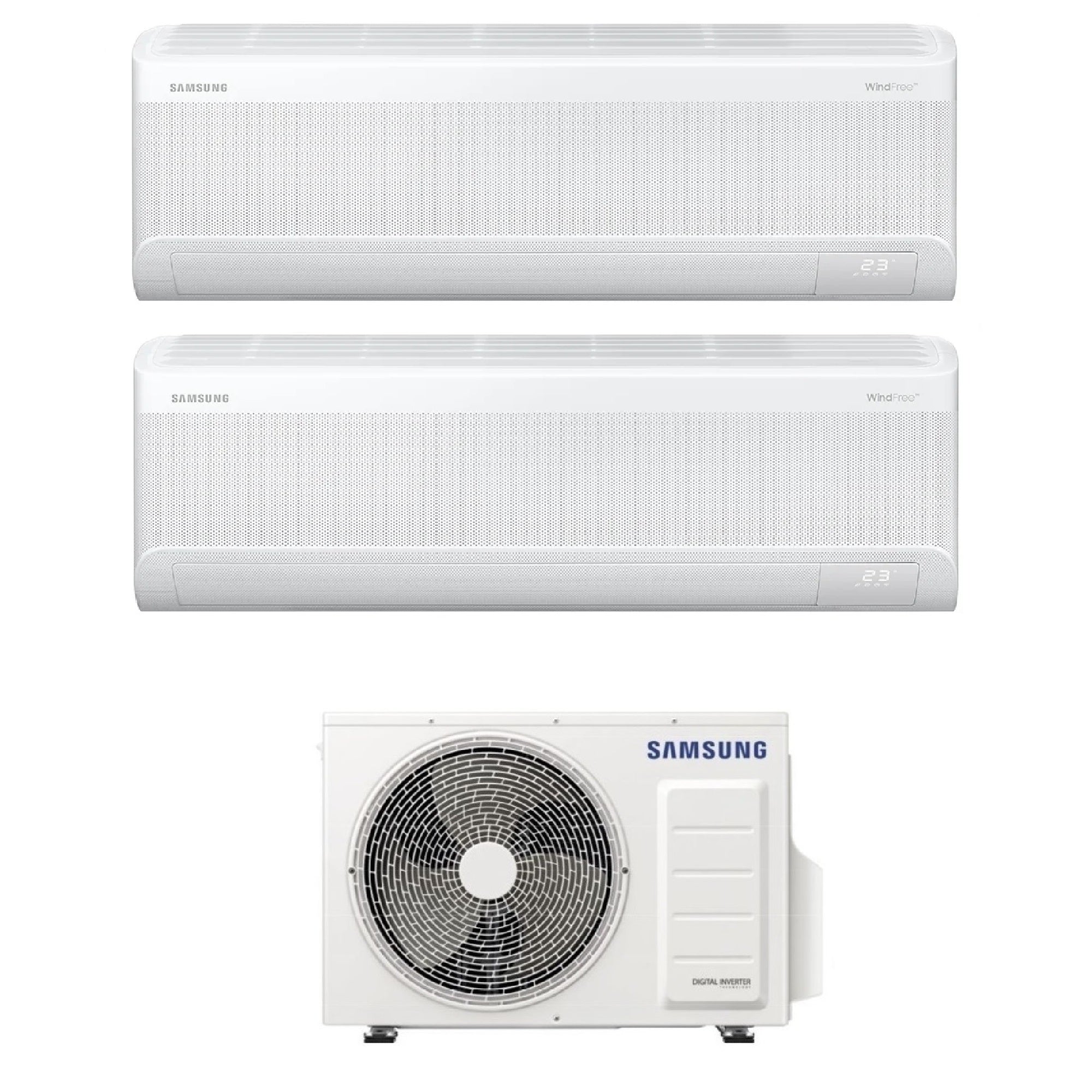 Climatizzatore Samsung Windfree Avant S2 Dual Split 9000+9000 btu Wi-Fi AJ040TXJ2KG/EU