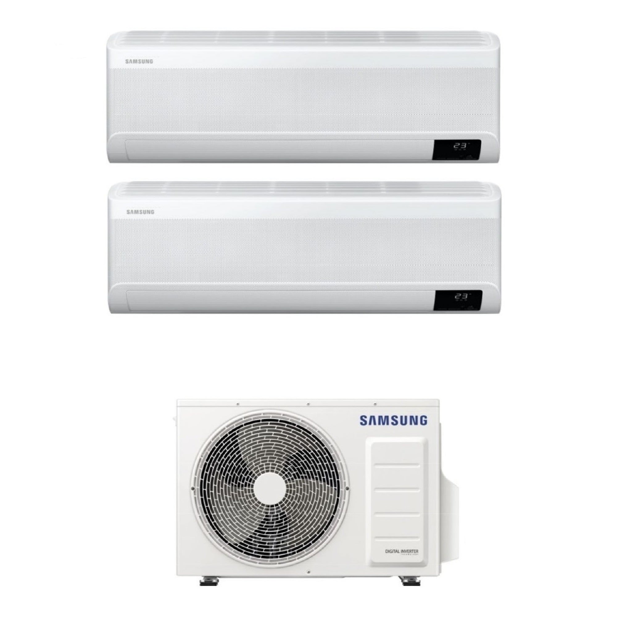 Climatizzatore Samsung Windfree Elite Dual Split 7000+12000 btu Wi-Fi AJ050TXJ2KG/EU