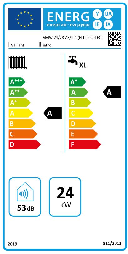 Caldaia a condensazione Vaillant 28 kw ecoTEC Intro VMW 24/28 AS/1-1