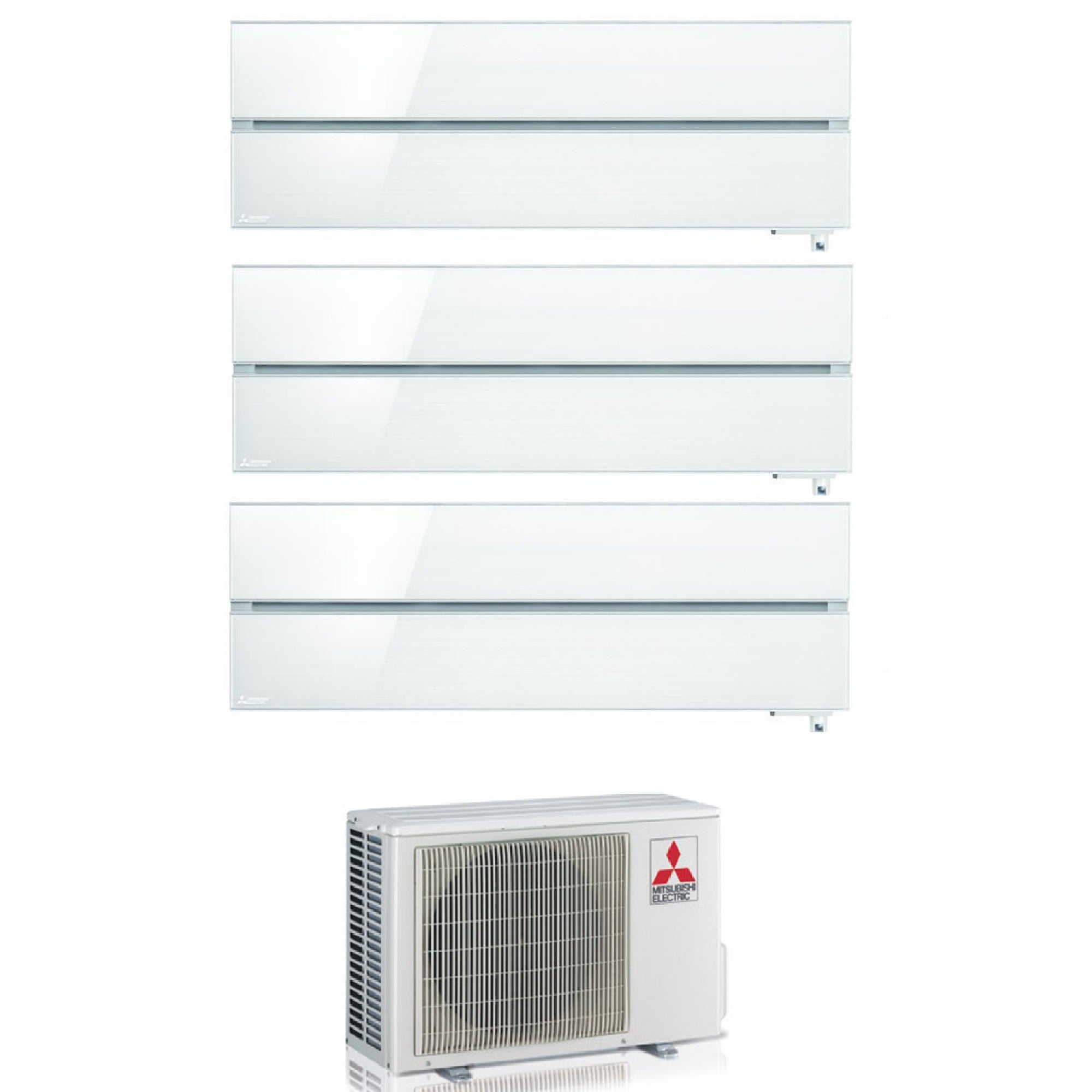 Climatizzatore Mitsubishi Kirigamine Style serie LN Trial Split 9000+12000+12000 btu Wi-Fi MXZ-3F68VF4