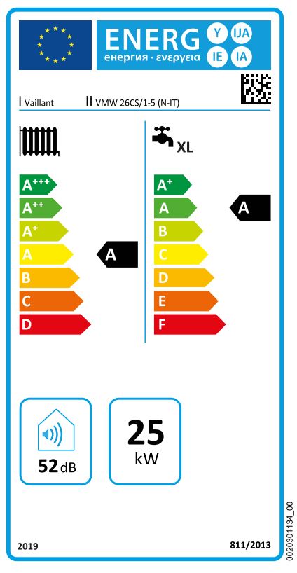 Caldaia a condensazione Vaillant 26 kw ecoTEC Plus VMW 26 CS/1-5